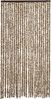 vidaXL Fliegenvorhang Beige und Braun 100x230 cm Chenille 377390 Bild 3