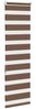 vidaXL Doppelrollo Braun 40x150 cm Stoffbreite 35,9 cm Polyester 4014327 Bild 4