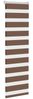 vidaXL Doppelrollo Braun 40x150 cm Stoffbreite 35,9 cm Polyester 4014327 Bild 3