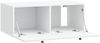 vidaXL Wandmontierter TV-Schrank 78,5 x 41 x 30 cm Weiß Holzwerkstoff 899195 Bild 5
