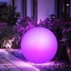 RGB LED Kugelleuchte, weiß, App-/Sprachsteuerung D 40 cm Bild 3