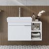 Roomart LYCIA-82 Badmöbel Set– 2-teiliges Badezimmermöbel Set - Waschbecken mit Unterschrank - H 9.5 x B 38.6 x T 50 cm • Weiß Bild 2