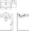 Roomart LYCIA-82 Badmöbel Set– 2-teiliges Badezimmermöbel Set - Waschbecken mit Unterschrank - H 9.5 x B 38.6 x T 50 cm • Weiß Bild 5