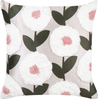 Kissen 2er Set Blumenmuster KUNRI Baumwolle 45 x 45 cm Weiß Bild 4