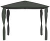 vidaXL Pavillon mit Pfostenabdeckungen 3x3x2,6 m Anthrazit 160 g/m² 313607 Bild 2