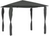 vidaXL Pavillon mit Pfostenabdeckungen 3x3x2,6 m Anthrazit 160 g/m² 313607 Bild 3