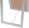 vidaXL Standspiegel im Barock-Stil 160x40 cm Silbern 243693 Bild 5