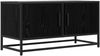 vidaXL TV-Schränk 80 x 34,5 x 40 cm Schwarze Eiche Holzwerkstoff 8010951 Bild 1