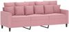 vidaXL 3-Sitzer-Sofa Rosa 180 cm Samt 359316 Bild 2