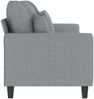 vidaXL 3-Sitzer-Sofa Hellgrau 180 cm Stoff 359275 Bild 4