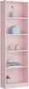 Bücherregal >i-JOY< in Rosa - 52x180x25 (BxHxT) Bild 4
