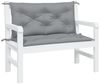 vidaXL Gartenbank-Auflagen 2 Stk. Grau 100x50x7 cm Oxford-Gewebe 361660 Bild 3
