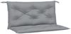vidaXL Gartenbank-Auflagen 2 Stk. Grau 100x50x7 cm Oxford-Gewebe 361660 Bild 2