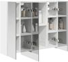 vidaXL Badezimmerspiegelschrank Weiß 60 x 14,5 x 50 cm Holzwerkstoff 889071 Bild 3