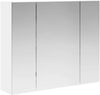 vidaXL Badezimmerspiegelschrank Weiß 60 x 14,5 x 50 cm Holzwerkstoff 889071 Bild 2