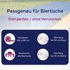 Beautex Tischdecke, Partytischdecke, für Biertischgarnituren, 100x250cm, viele Farben (2-tlg), wasserabweisend, abwaschbar, lebensmittelecht, strapazierfähig Bild 3