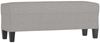 vidaXL Sitzbank Hellgrau 100x35x41 cm Stoff 349451 Bild 2