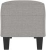 vidaXL Sitzbank Hellgrau 100x35x41 cm Stoff 349451 Bild 4