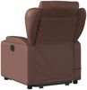 vidaXL Massagesessel mit Aufstehhilfe Braun Kunstleder 3204553 Bild 5