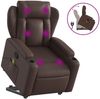 vidaXL Massagesessel mit Aufstehhilfe Braun Kunstleder 3204553 Bild 2