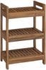 vidaXL Badregal Natur 45 x 30 x 71 cm Massivholz Teak 42024276 Bild 2
