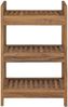 vidaXL Badregal Natur 45 x 30 x 71 cm Massivholz Teak 42024276 Bild 3