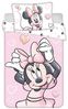 Disney Minnie Mouse Baby Bettwäsche Blush Pink 100 x 135 cm Bild 2