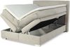 Jockenhöfer 'Arabella' Boxspringbett, 140x200 cm, Cord Hellgreige Bild 5