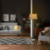 Relaxdays Stehlampe mit Stoffschirm Bild 3