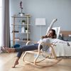 Relaxdays Stehlampe mit Stoffschirm Bild 4