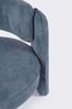 Sessel Ashina aus Stoff, modernes Design, gepolstert, Blau, verstellbare Holzbeine, komfortabel Bild 5