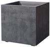 Deroma Pflanztopf Millenium Kunststoff anthrazit 49 cm Bild 1