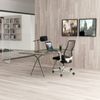 hjh OFFICE High End Bürostuhl FOUNTAINE PRO Stoff/Netzstoff Schwarz Bild 3