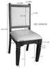 OXFORD Stuhl SUNO #610 2er Set Akazie45x45x100 nougat lackiert Bild 5