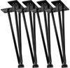 STILISTA Möbelfuß Hairpin Legs Haarnadelbeine Tischbeine Möbelbeine, (Set, 4er Set), DIY, 3 Streben, Industriedesign, Farb- und Größenwahl Bild 5