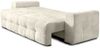 Schlafsofa Designersofa Sofa 3-Sitzer ARIELLE in Stoff Perfect Harmony Creme Bild 4