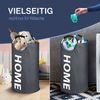 WELLENBORG® Faltbarer Wäschekorb faltbar grau groß - Wäschesammler wasserdicht Wäschesack Schmutzwäsche groß faltbarer Korb Wäschekörbe Wäschetonne Wäschepuff Wäschesäcke Wäschetasche laundry baskets Bild 2