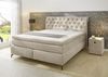 Jockenhöfer 'Scarlett Max' Boxspringbett, 180x200 cm, Chenille Beige Bild 2