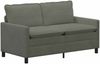 vidaXL Sofa Hellgrau 156 x 81 x 87,5 cm Stoff 42028855 Bild 2