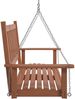 vidaXL Hollywoodschaukel mit Metallketten Braun Massivholz Tanne 4008977 Bild 5