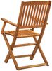 vidaXL Klappbare Gartenstühle 4 Stk. Massivholz Akazie 46338 Bild 5