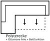 COTTA Ecksofa Leandra L-Form, wahlweise mit Bettfunktion und Bettkasten Bild 4