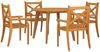 vidaXL 5-tlg. Garten-Essgruppe Massivholz Akazie 3058001 Bild 3