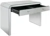 Vente-unique - PIKIO Konsole Glas Silberfarben - B 35 cm x H 80 cm x L 120 cm Bild 4