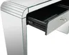 Vente-unique - PIKIO Konsole Glas Silberfarben - B 35 cm x H 80 cm x L 120 cm Bild 5