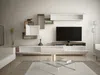 Vente-unique - TALOLI TV unit Holz, Platte BeigeWeiß - B 36,8 cm x H 46,8 cm x L 210 cm Bild 2