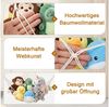 TUWENA Hängeaufbewahrung Aufbewahrungsorganizer für Stofftiere Deckenhängendes Netz Bild 3