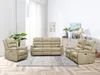 Vente-unique - NEVERS Sessel Stoff Schokoladenbraun - B 95 cm x H 103 cm x L 86 cm Bild 2
