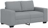 vidaXL 2-Sitzer-Sofa Hellgrau 160x77x82 cm Stoff 4105156 Bild 2