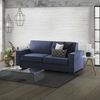 Dmora 2-Sitzer festes Sofa Arki, Wohnzimmersofa aus Stoff, Standardarmlehnen, 100 % Made in Italy, cm 180x95h90, Blau Bild 2